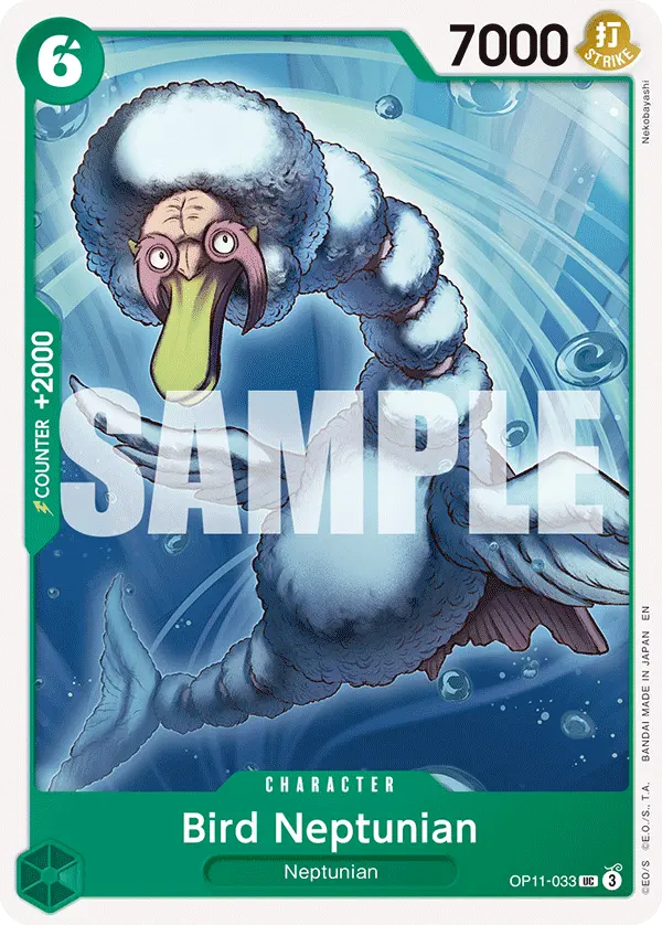 Carta Bird Neptunian OP11-033