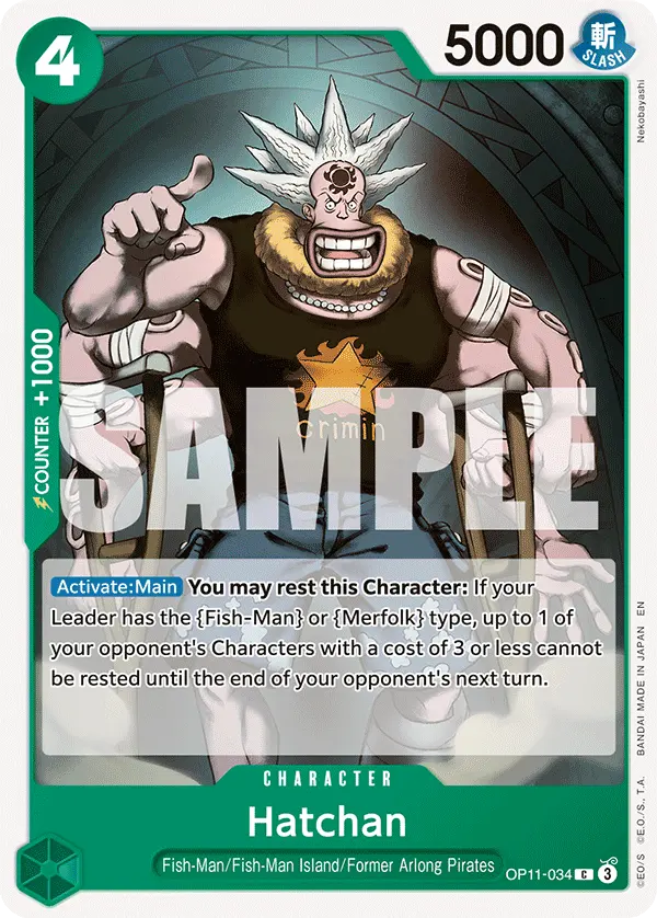 Hatchan OP11-034 card