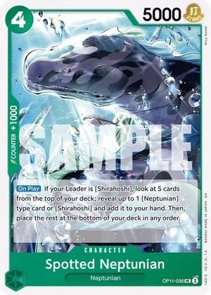 Carta Spotted Neptunian OP11-036