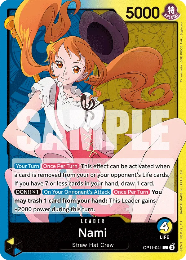 Nami OP11-041 card