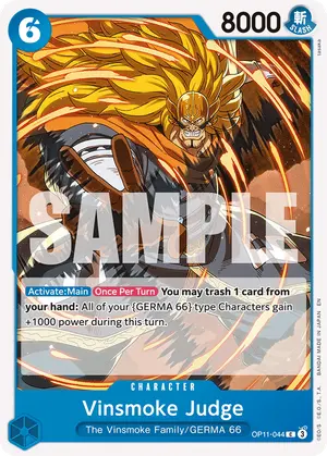Carta Vinsmoke Judge OP11-044