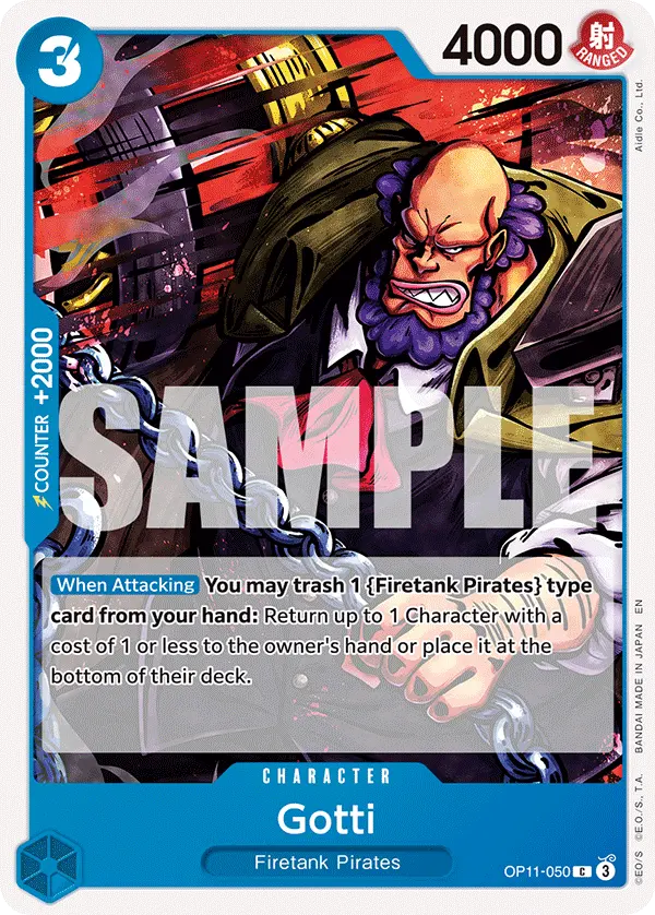 Carta Gotti OP11-050