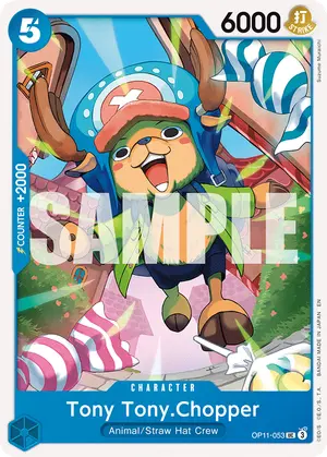 Carta Tony Tony.Chopper OP11-053