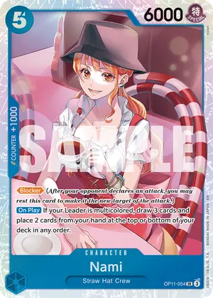 Carta Nami OP11-054