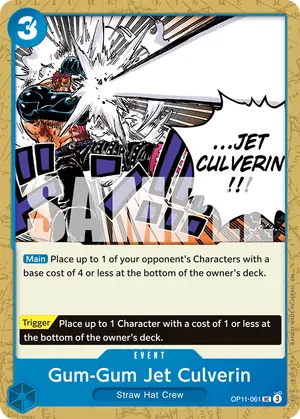 Carta Gum-Gum Jet Culverin OP11-061