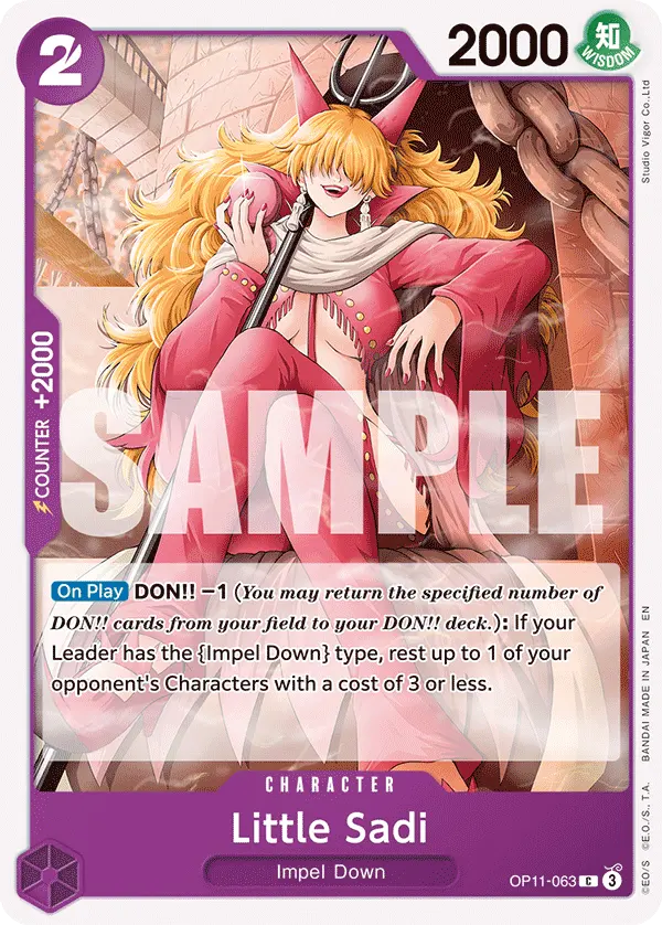 Carta Little Sadi OP11-063