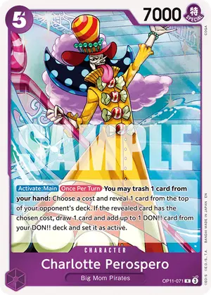 Carta Charlotte Perospero OP11-071