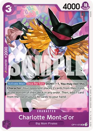 Carta Charlotte Mont-d'or OP11-072