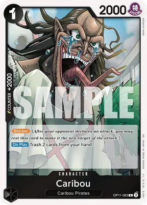 Carta Caribou OP11-083
