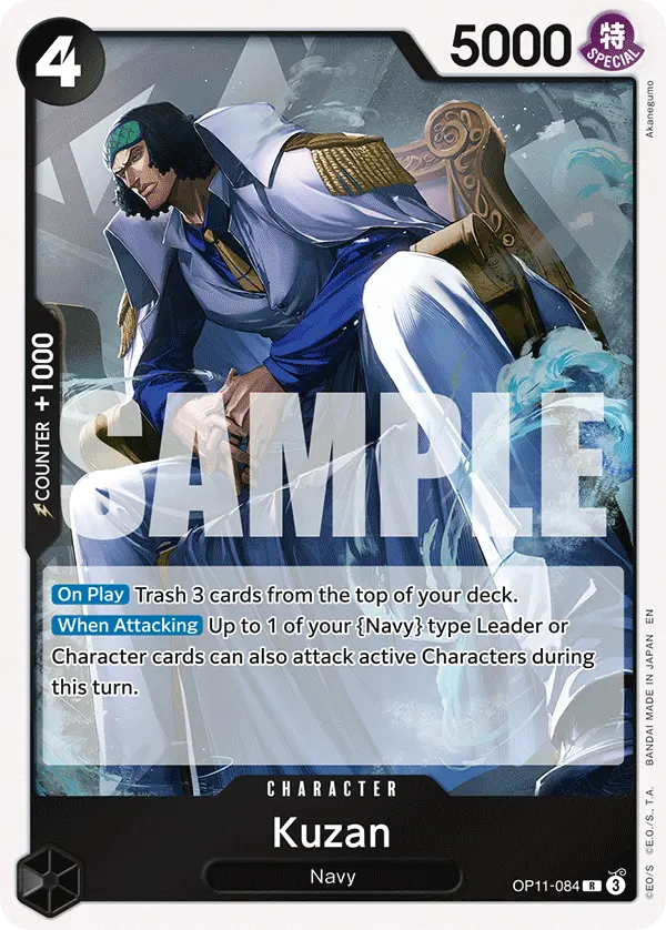 Carta Kuzan OP11-084