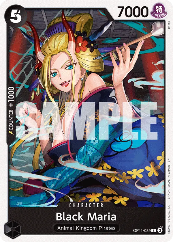 Carta Black Maria OP11-089