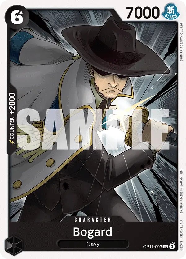 Carta Bogard OP11-093