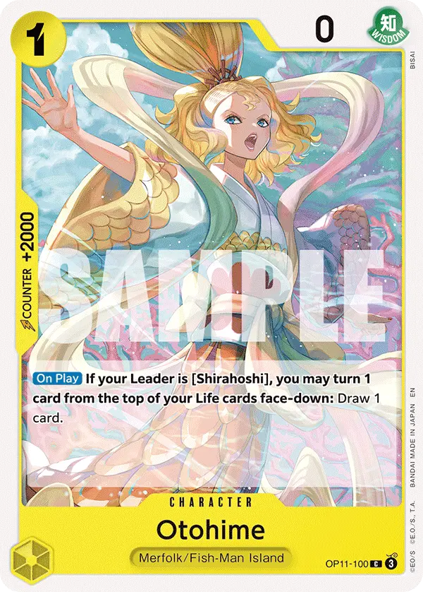 Otohime OP11-100 card