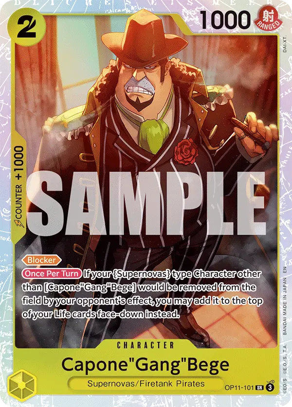 Carta Capone"Gang"Bege OP11-101