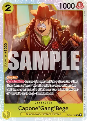 Carta Capone"Gang"Bege OP11-101