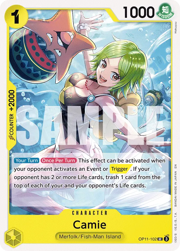 Carta Camie OP11-102