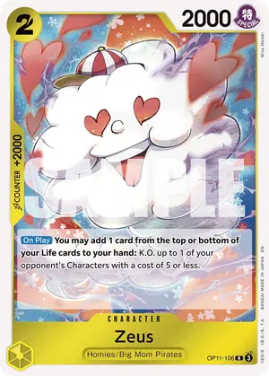 Carta Zeus OP11-106