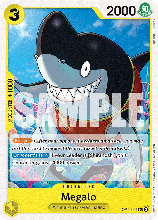 Carta Megalo OP11-112