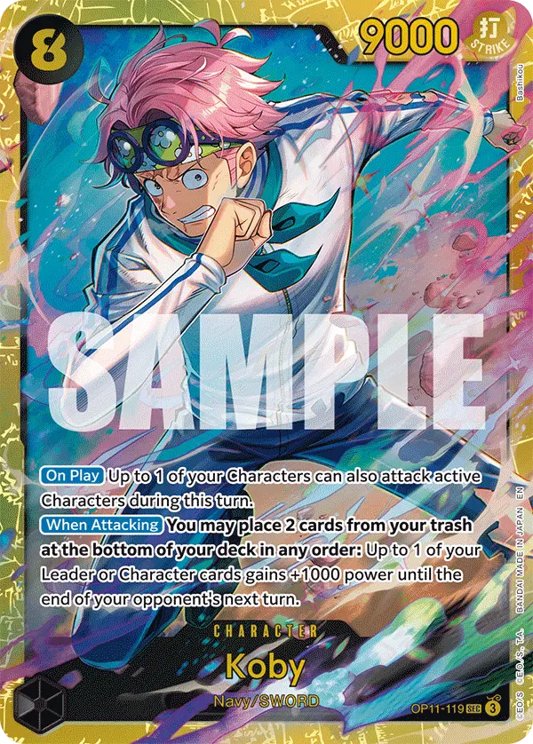 Koby OP11-119 card