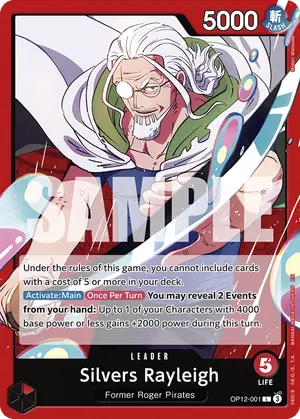 Carta Silvers Rayleigh OP12-001