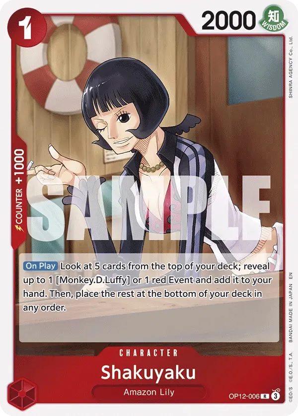 Carta Shakuyaku OP12-006