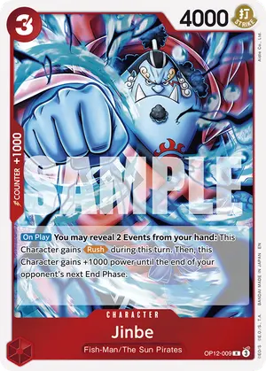 Carta Jinbe OP12-009