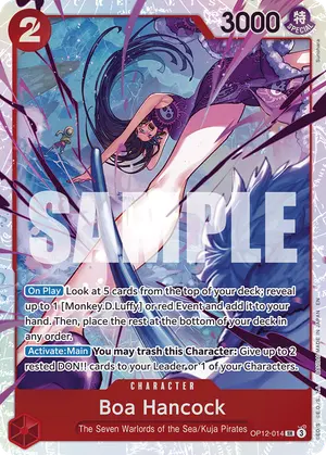 Carta Boa Hancock OP12-014