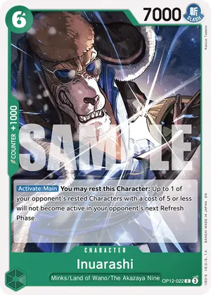 Carta Inuarashi OP12-022