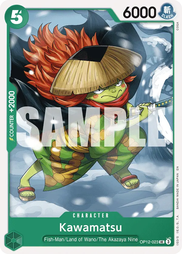 Kawamatsu OP12-023 card