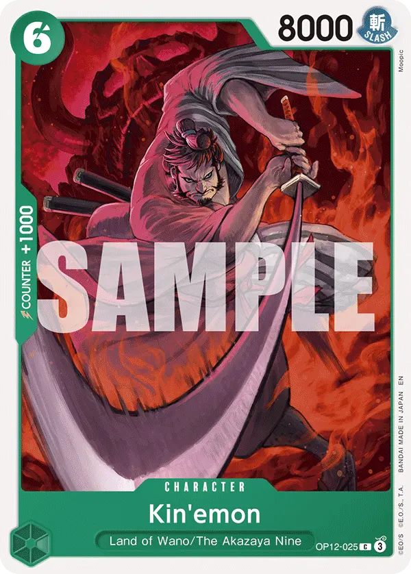 Carta Kin'emon OP12-025