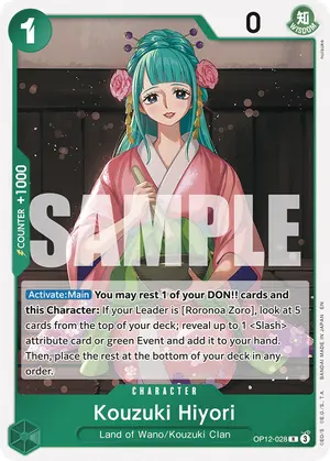 Carta Kouzuki Hiyori OP12-028