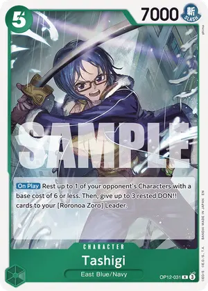 Carta Tashigi OP12-031