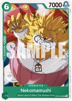 Carta Nekomamushi OP12-032