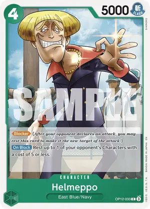 Carta Helmeppo OP12-033