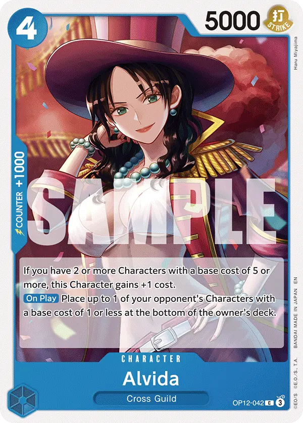 Carta Alvida OP12-042