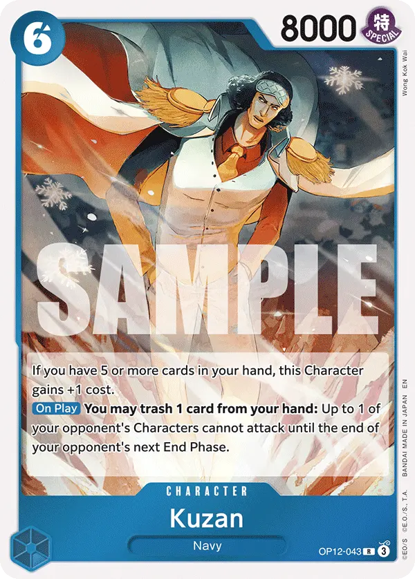 Kuzan OP12-043 card