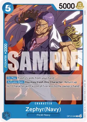 Carta Zephyr(Navy) OP12-046