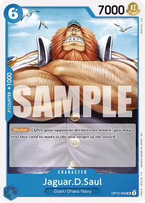 Carta Jaguar.D.Saul OP12-050