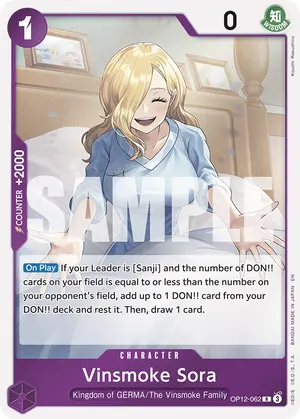 Carta Vinsmoke Sora OP12-062
