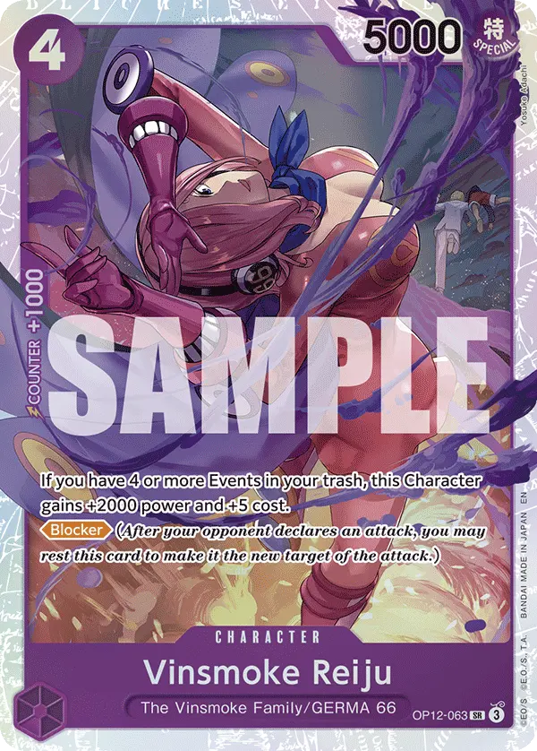 Carta Vinsmoke Reiju OP12-063