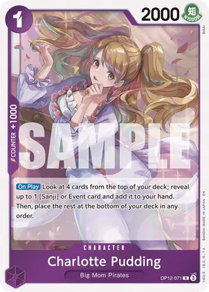 Carta Charlotte Pudding OP12-071