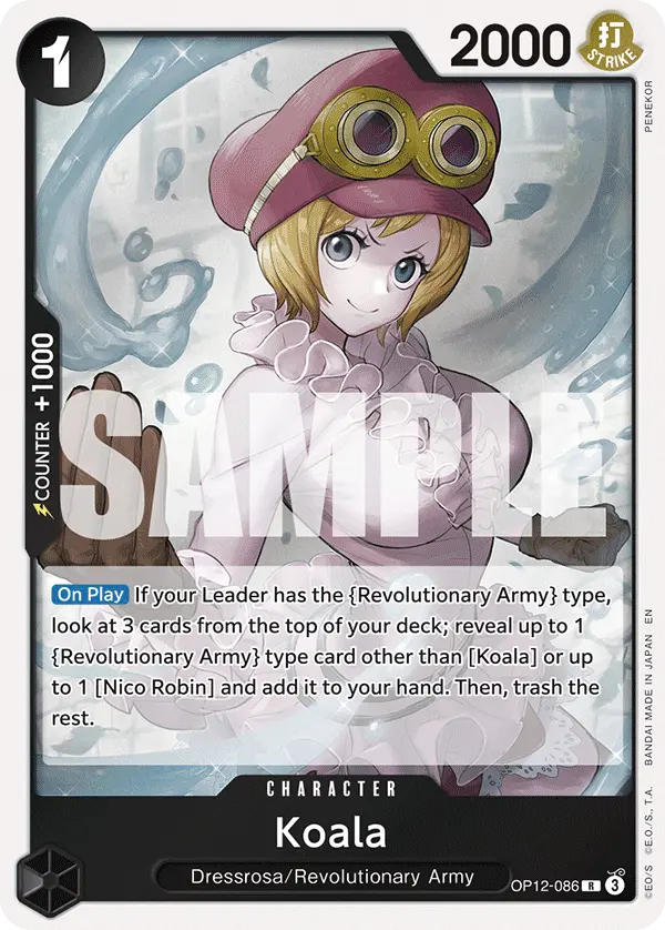 Carta Koala OP12-086