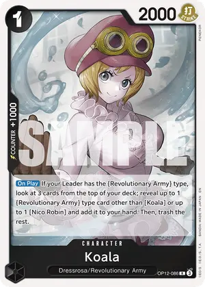 Carta Koala OP12-086