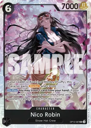 Carta Nico Robin OP12-087