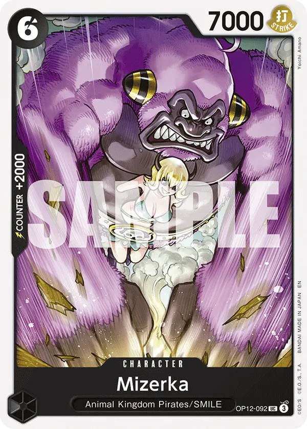 Carta Mizerka OP12-092