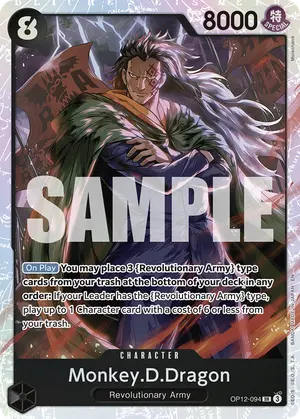 Carta Monkey.D.Dragon OP12-094