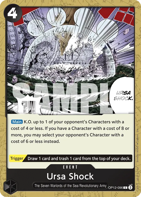 Ursa Shock OP12-096 card