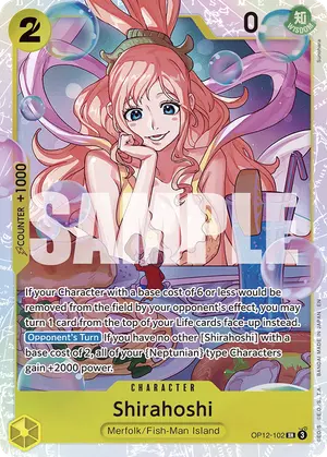 Carta Shirahoshi OP12-102