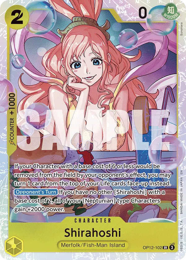 Carta Shirahoshi OP12-102