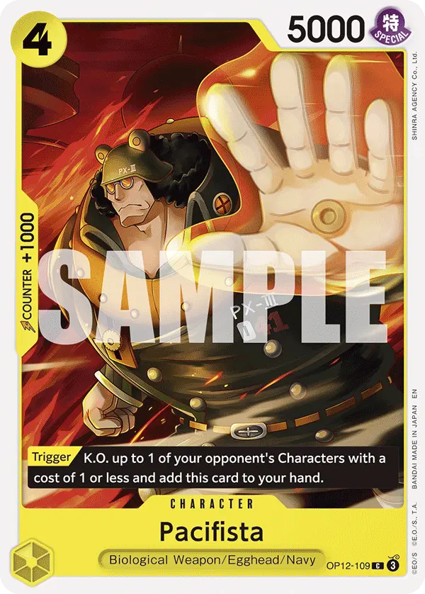 Pacifista OP12-109 card